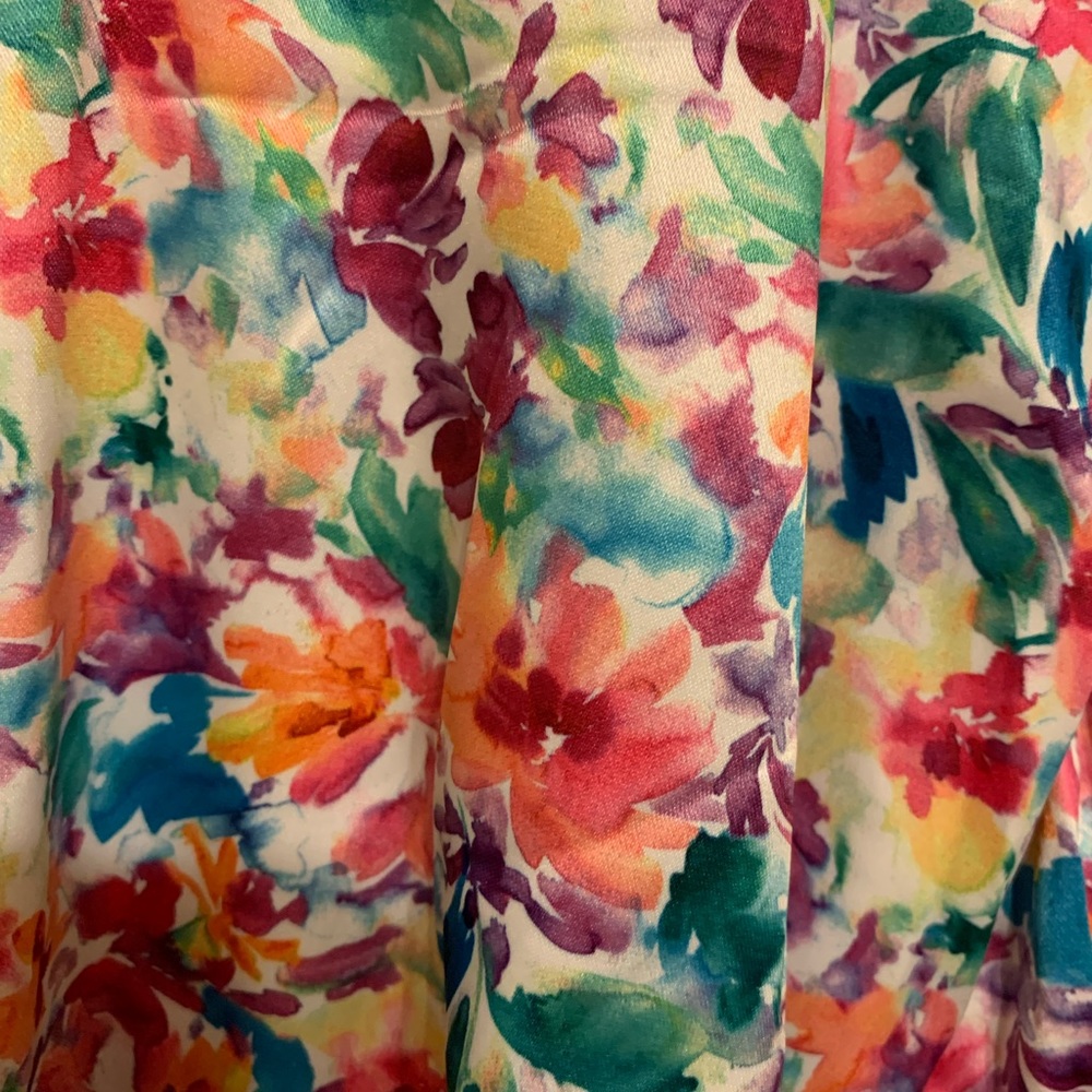 For Love and Lemons Floral Watercolor Bodysuit NWT - Picture 10 of 14